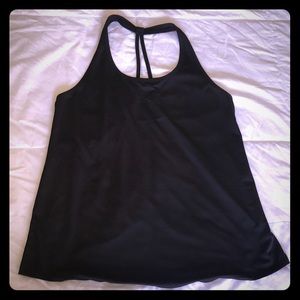 2 OLD NAVY workout tanks in M. BLACK.